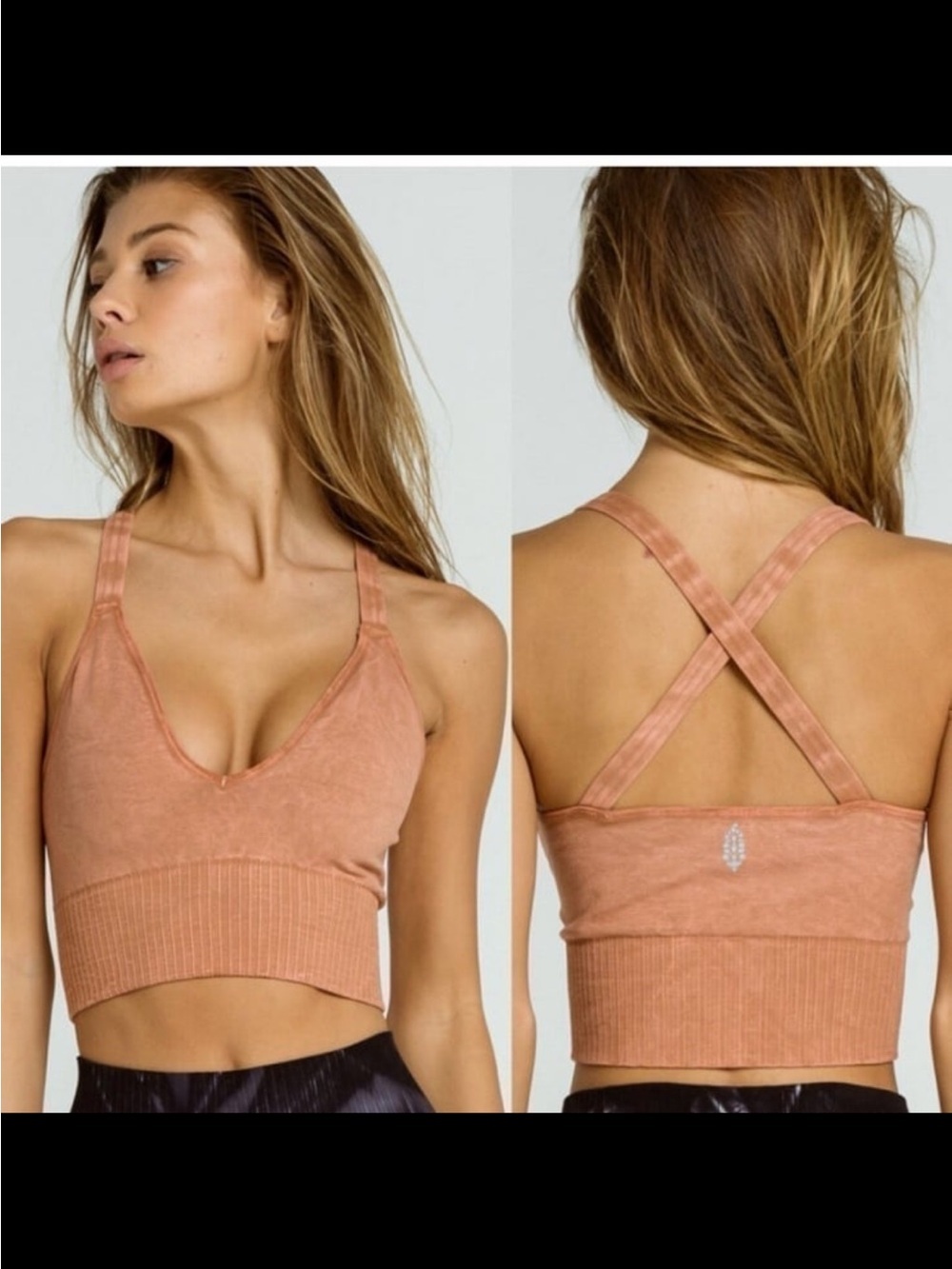 Free People Good Karma Crop Desert Dune Size XS/S